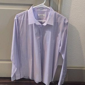 Calvin Klein Non Iron Slim Fit Dress Shirt